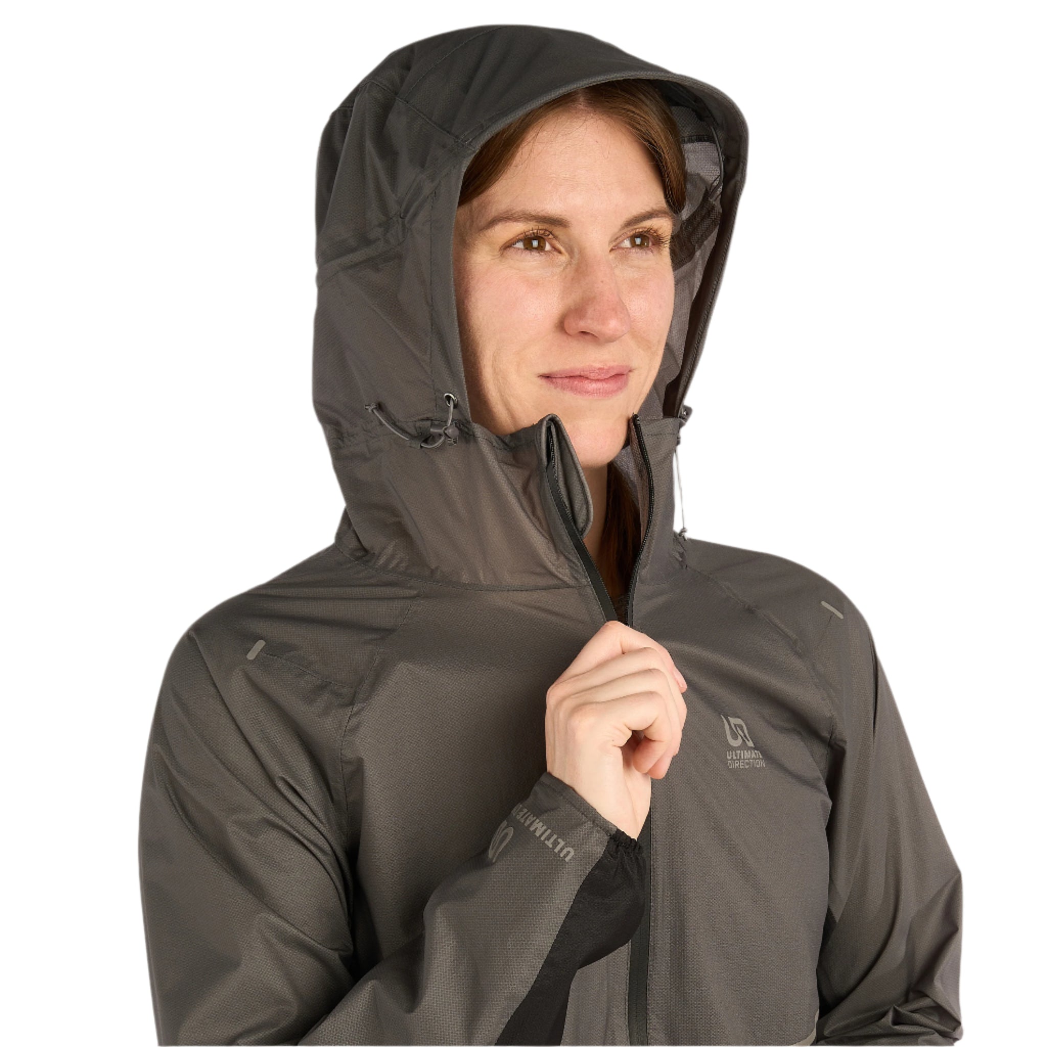 Ult R Logo Jacket U.D. Ultra Jacket V2 Ladies — Waterproof Trail Running Jacket ...